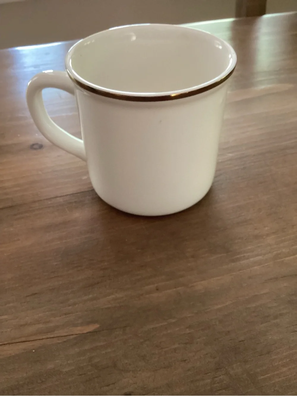 POTTERY BARM PLAID INITIAL MUG LETTER “C” CHRISTMAS HOLIDAY COFFEE MUG